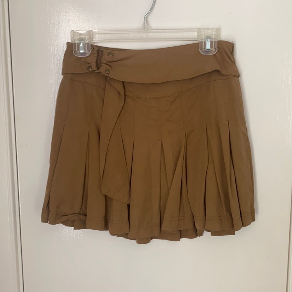 Free people pleated skirt